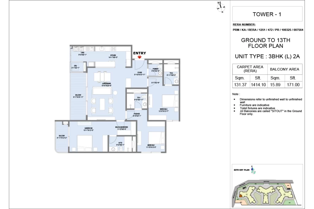 L&T Elara Celestia 3bhk L