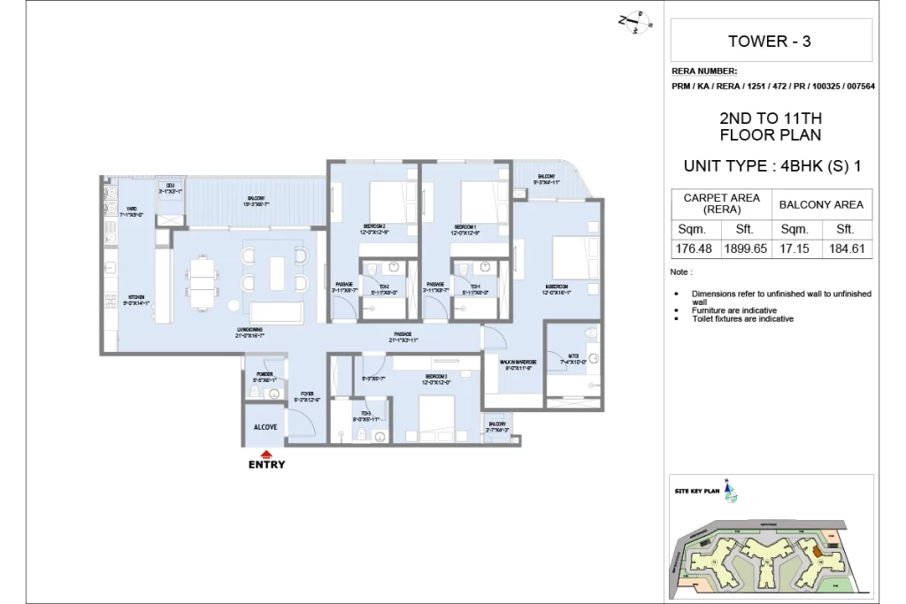 L&T Elara Celestia 4bhk S